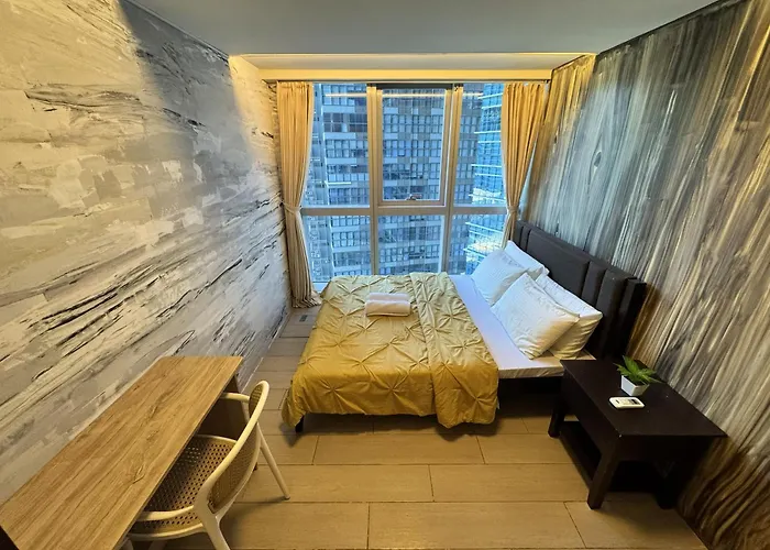 Apartamento 3br Uptown Bgc-14floor View Near Malls And Restaurants Manila