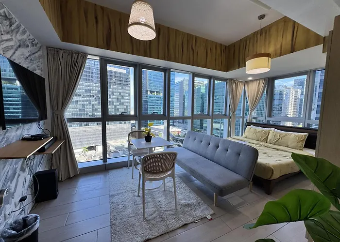 Apartamento 3br Uptown Bgc-14floor View Near Malls And Restaurants Manila