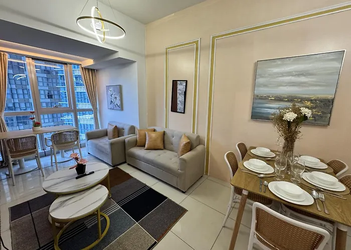 Apartamento 3br Uptown Bgc-14floor View Near Malls And Restaurants Manila
