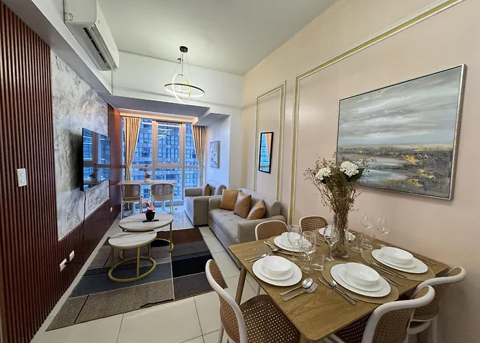 Apartamento 3br Uptown Bgc-14floor View Near Malls And Restaurants