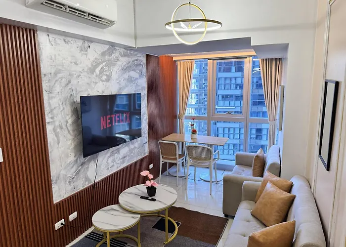 Apartamento 3br Uptown Bgc-14floor View Near Malls And Restaurants