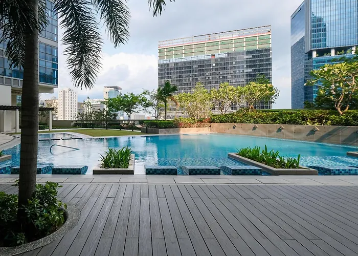 Apartamento 3br Uptown Bgc-14floor View Near Malls And Restaurants